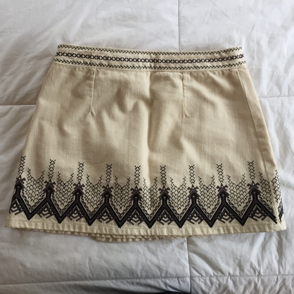 Free People Wrap Around Skirt - Embroidered - Picture 5 of 5